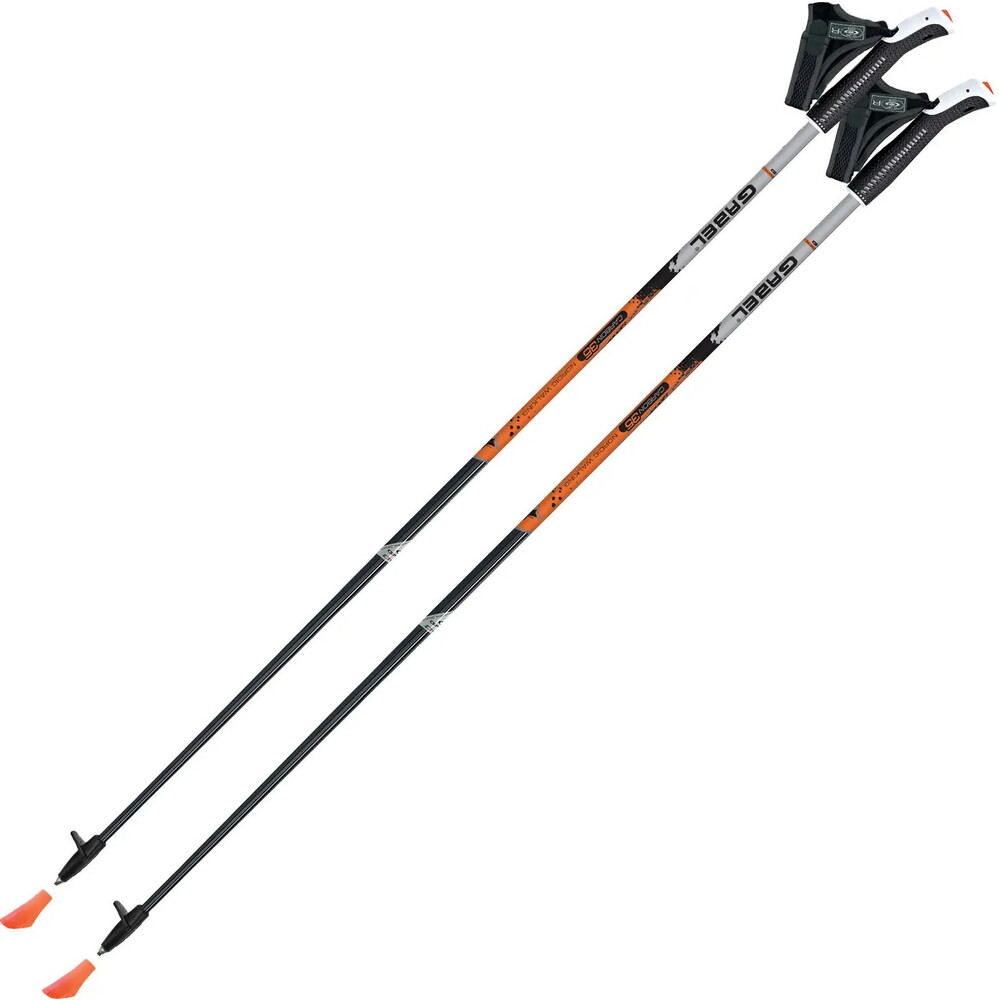 

Палки для скандинавской ходьбы Gabel X-1.35 Black/Orange 125 (7008361141250) (DAS301689)