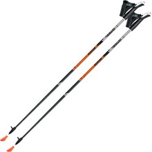 Палки для скандинавской ходьбы Gabel X-1.35 Black/Orange 125 (7008361141250) (DAS301689)