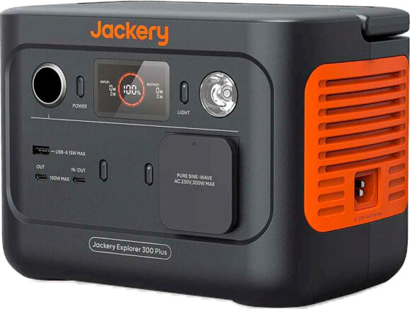 Портативная зарядная станция и панель Jackery 300PLS 40W (60-0304-EUB1A1) изображение 5