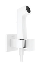 Гигиенический душ HANSGROHE Bidette 1jet E Eco Smart, с держателем, белый матовый (29231700)