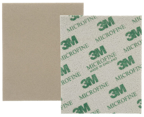 Абразивная губка микротонкая 3M Microfine P800-P1000 (02600)