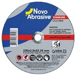 Диск отрезной по металлу NovoAbrasive STANDARD 41 14А, 230х2х22.23 мм (NAB23020)