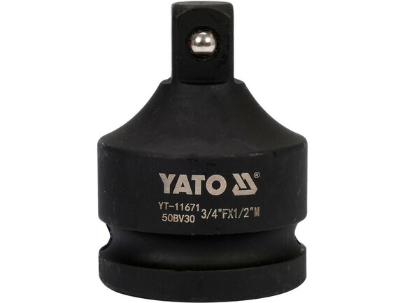 Переходник ударный Yato 3/4"х1/2", 55 мм (YT-11671) изображение 2