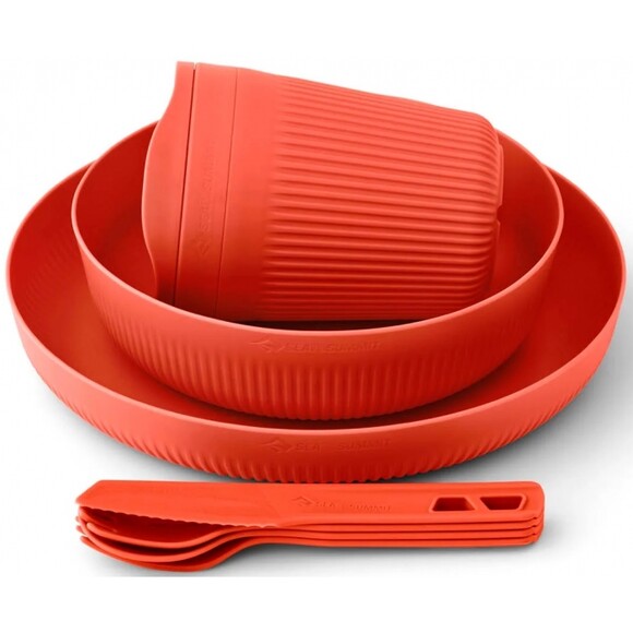 Набір посуду Sea to Summit Passage Dinnerware Set (spicy orange) (STS ACK037051-120820) фото 2