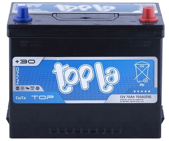 Аккумулятор Topla Top JIS 6 CT-70-R (118870)