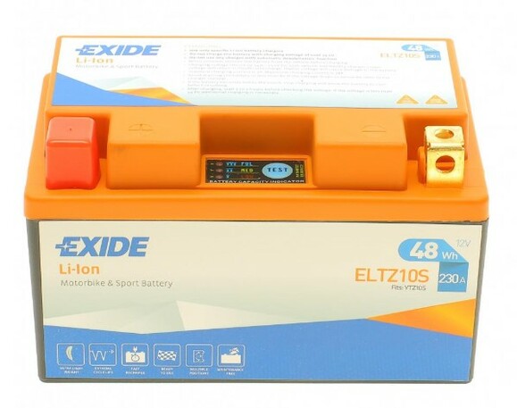 Акумулятор EXIDE ELTZ10S (Li-ion), 4Ah/230A  фото 2