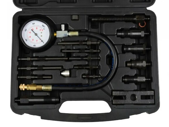 Компресометр дизельний + адаптери GEKO, 17 предметов (G02515) изображение 4