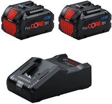 Энергокомплект Bosch 2xProCORE 18В, 8 Ач + GAL 18V-160 (1600A02T5P)