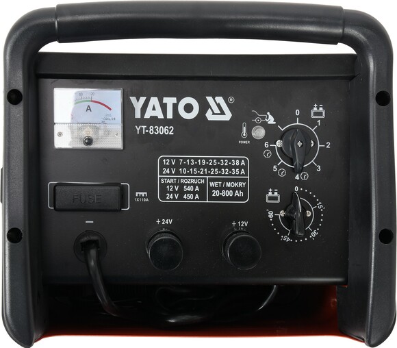 Пуско-зарядное устройство Yato YT-83062 изображение 2