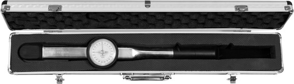 Динамометрический ключ Yato со стрелочно-циферблатной шкалой 1/2" F 20- 200 Нм (YT-07835) изображение 3