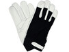 Перчатки бело-черные Yato "размер 8" (YT-74639)