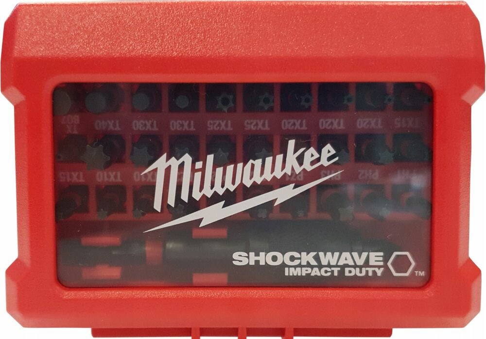 

Набор бит Milwaukee Shockwave 32 шт (4932464240)