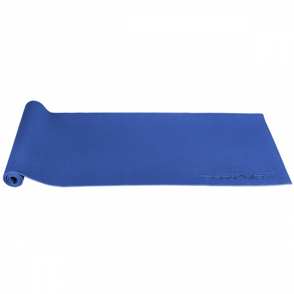 Коврик для йоги и фитнеса SportVida Blue PVC 6 мм (SV-HK0053) изображение 3