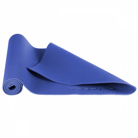 Килимок для йоги та фітнесу SportVida Blue PVC 6 мм (SV-HK0053) фото 2