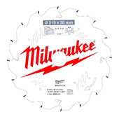 Диск пиляльний Milwaukee CSB P W 210x30x2.4 мм 16 зубів (4932471324)
