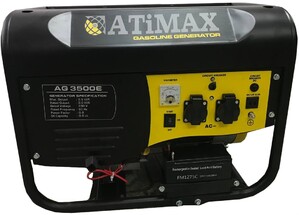 Бензиновий генератор Atimax AG3500E 230V