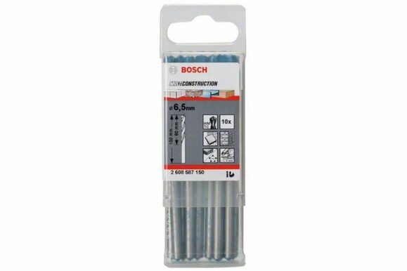 Свердло універсальне Bosch CYL-9 6.5x60x100 мм, 10 шт. (2608587150) фото 2