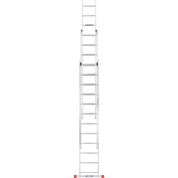 Лестница алюминиевая трехсекционная BLUETOOLS 3x12 (160-9009) изображение 5