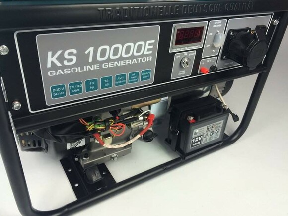 Бензиновый генератор Konner & Sohnen KS 10000E изображение 13