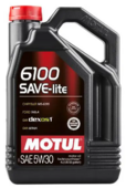 Моторна олива Motul 6100 Save-lite, 5W30, 4 л (107957)
