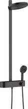 Душевая система HANSGROHE Pulsify Showerpipe 260, с термостатом, черная матовая (24240670)