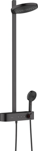 Душова система HANSGROHE Pulsify Showerpipe 260, з термостатом, чорна матова (24240670)