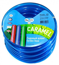 Шланг поливочный Presto-PS Caramel 3/4", 20 м (синий) (CAR B-3/4 20)