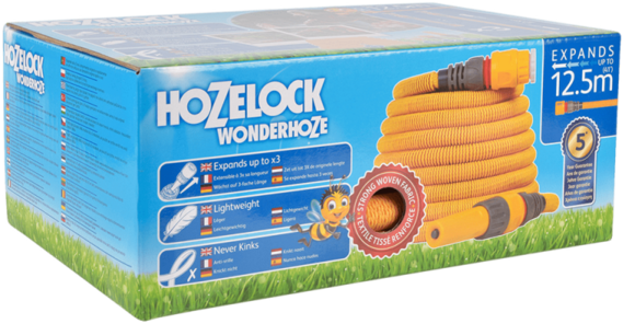 Шланг для полива Hozelock Wonderhoze растяжной, 12.5 м, коннекторы (2 шт.) в комплекте (00-00020074) изображение 8