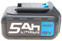 Аккумулятор для гайковерта HAZET 18В, 5 Ач (9212-05)