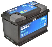 Акумулятор EXIDE EB741 Excell, 74Ah/680A 