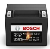 Мото аккумулятор Bosch 6СТ-10 Аз (0 986 FA1 040)