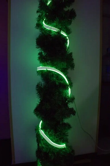 Неонова світлодіодна гірлянда-трубка MAG-2000, зелена, 3 м, SMD2835 (950040) фото 3