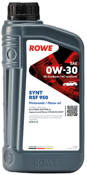 Моторна олива ROWE HighTec Synt RSF 950 SAE 0W-30, 1 л (20150-0010-99)