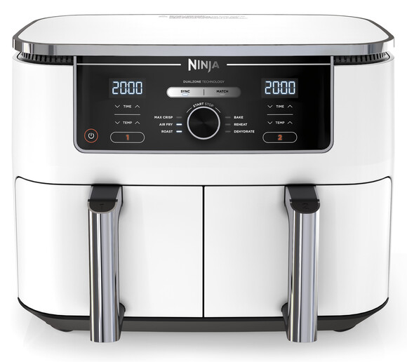 Мультипіч Ninja Air Fryer Dual zone (AF400EUWH) фото 2