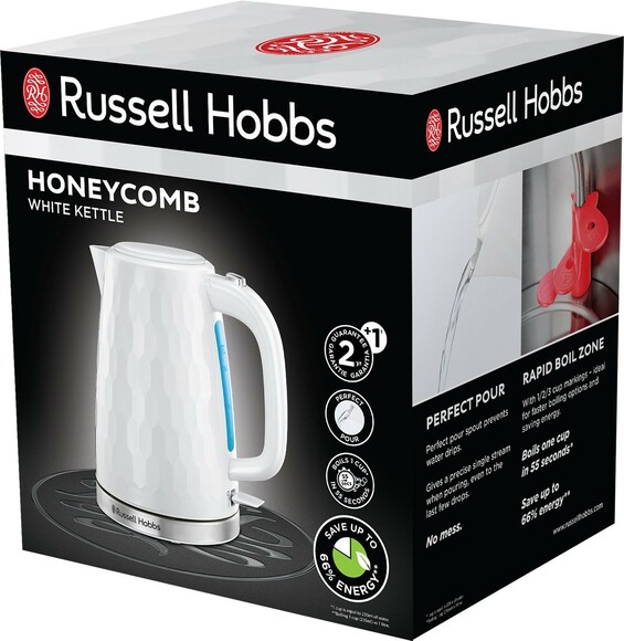 Электрочайник Russell Hobbs Honeycomb (26050-70) изображение 3