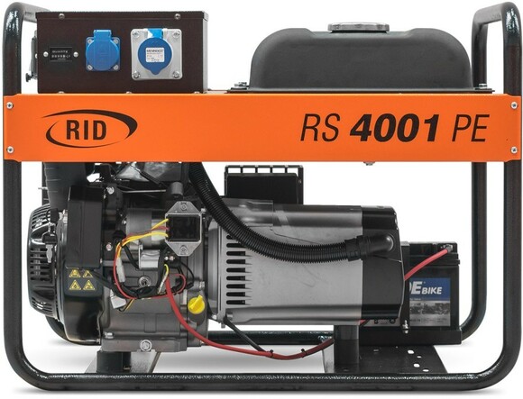 Бензогенератор RID RS 4001 PE фото 2