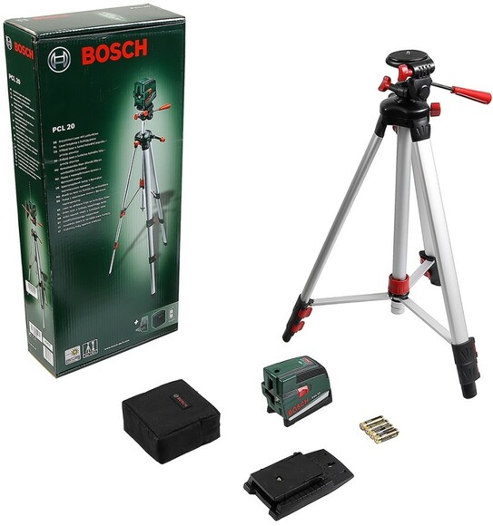 Лазерный нивелир Bosch PCL 20 SET (0603008221) изображение 5