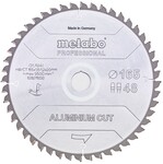 Пильний диск Metabo Aluminium cut HW/CT 160х1.6/1.2x20, Z48 FZ/TZ 5 град. (628288000)