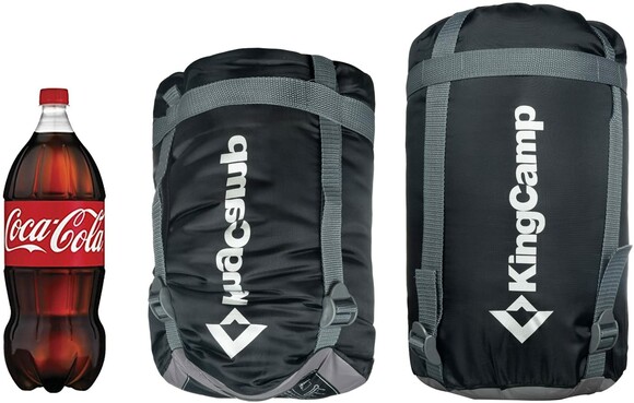 Спальный мешок KingCamp Active 250 R Grey (KS3103 R Grey) изображение 4