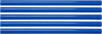 Стержни клеевые Yato 11.2х200мм синие 5 шт (YT-82435)