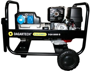 Бензиновий генератор Dagartech DGH 8000B (34486) фото 2
