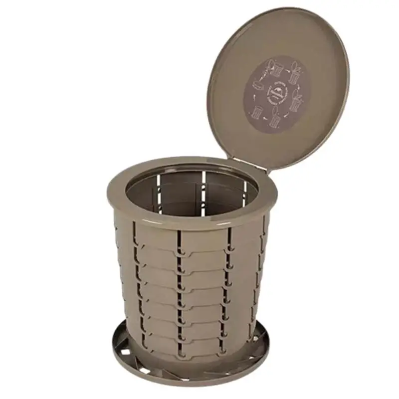 

Ведро-туалет раскладное Naturehike Portable toilet NH22SJ00B khaki (6927595700716)