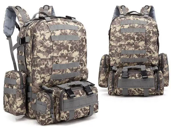 Рюкзак тактический Smartex 3P Tactical 55 ST-002 acu camouflage (ST121) изображение 3