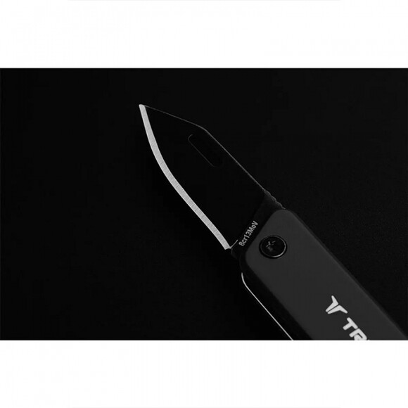 Туристичний ніж True Utility Modern Key Chain Knife, Grey/Natralock (TR TU7060N) фото 2