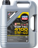 Синтетическое моторное масло LIQUI MOLY Top Tec 4100 SAE 5W-40, 5 л (9511)