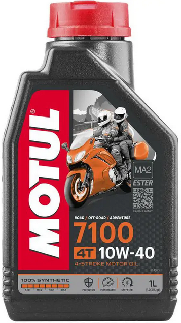 

Моторное масло Motul 7100 4T, 10W40 1 л (104091)