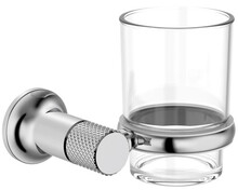 Склянка для ванної кімнати Imprese BRENTA (хром) (ZMK071901230)