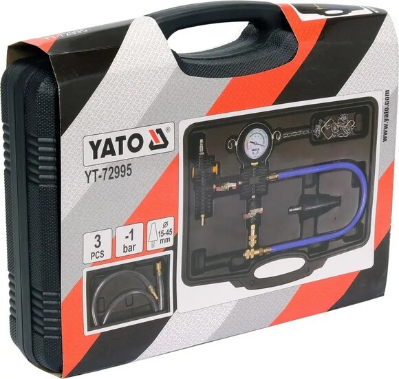 Оборудование для заполнения охлаждающей жидкостью кондиционеров Yato, 15-45 мм (YT-72995) изображение 4