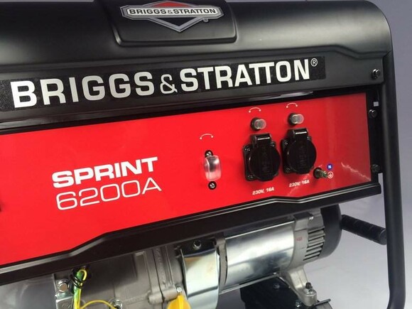Генератор бензиновий Briggs & Stratton Sprint 6200A фото 2