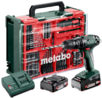 Аккумуляторная ударная дрель-шуруповерт Metabo SB 18 Set (602245710)